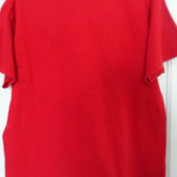 NC STATE UNIV. WOLFPACK Men's Size L Red S. Sleeve T-Shirt Tee - Picture 3 of 4